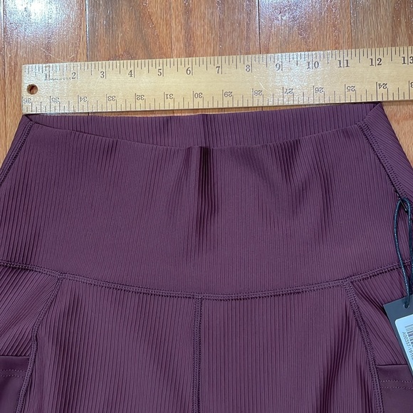 SAVVI Women’s Lexi Harem Jogger NWT Size Medium Cargo Pockets Dark Purple - Picture 4 of 14